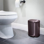 Qualiazero 13.2 GAL plus TWO 1.3 GAL Rectangular Step Can Trash Cans - Family Combo