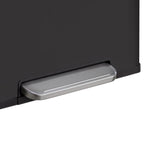 Qualiazero 16 Gal (8 Gal dual unit) Rectangular Recycle Step Can - Stainless Steel