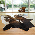 Alexander Home Yosemite Faux Cowhide Area Rug