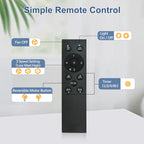 Remote Ceiling fan with Lights Large 8 Wooden Blades