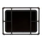 Revo Industrial 31-inch Metal Floating Wall Mirror by Furniture of America