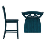 Ronda Double X-Back Counter Height Chairs (Set of 2)