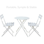 Round 2 Person - 23.6 Long Bistro Set