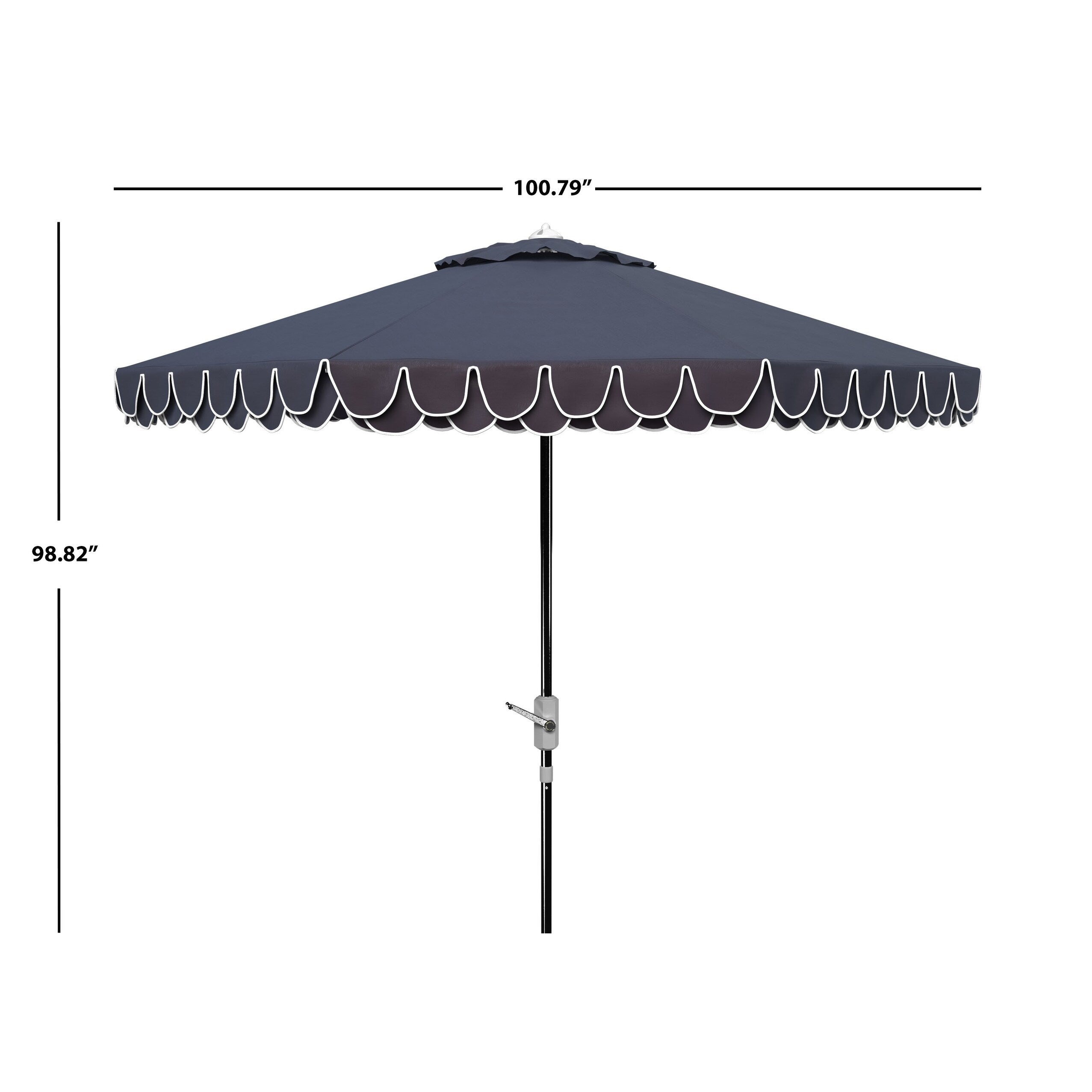 SAFAVIEH Gebbine Elegant 9-Foot Umbrella