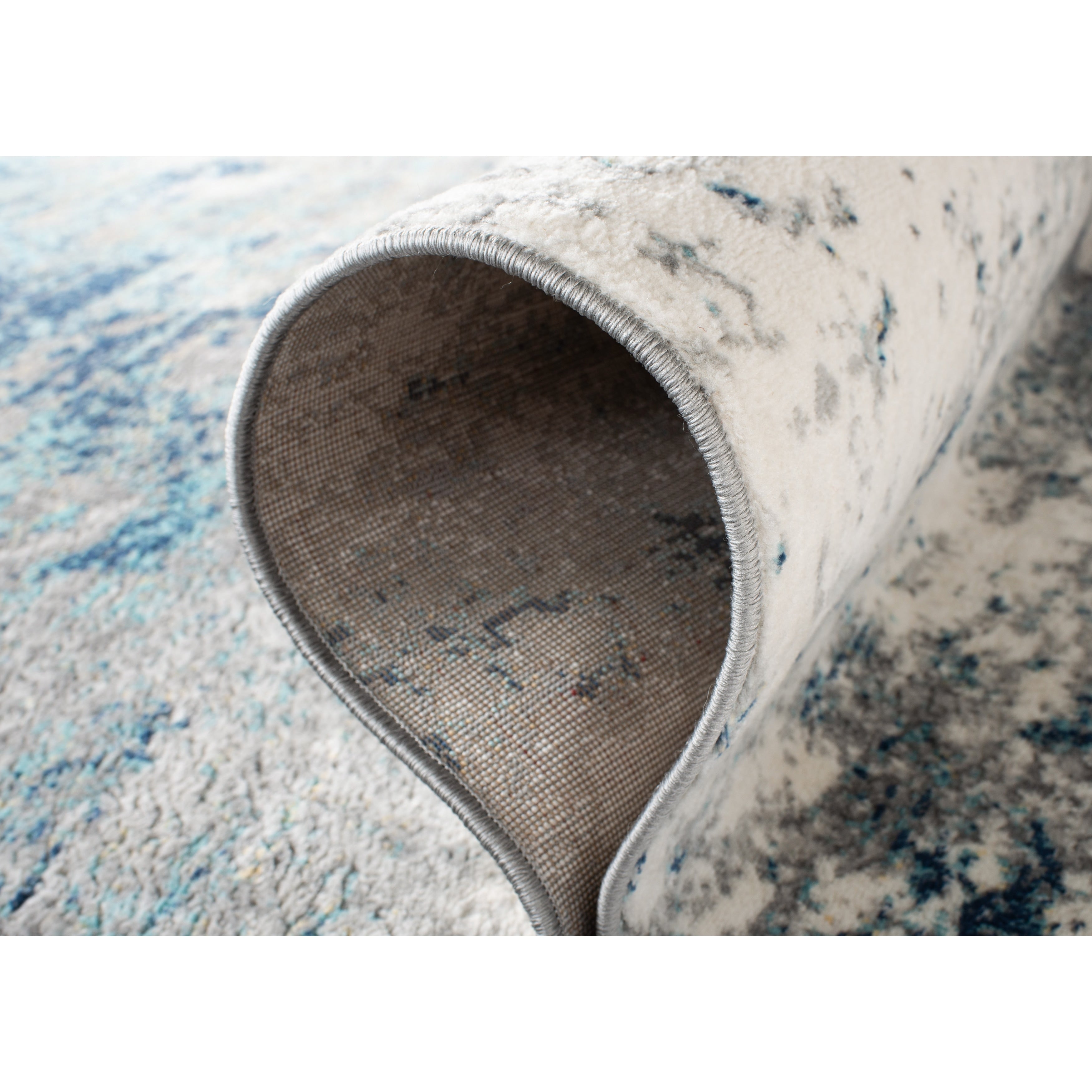 SAFAVIEH Jasper Shreya Modern Abstract Rug - Grey/Blue - 8' x 10'