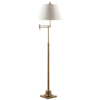 SAFAVIEH Lighting Tracee 60-inch Swivel Gold Floor Lamp - 16x16x54.5-68.5 - 16Wx16Dx69H
