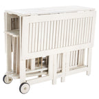 SAFAVIEH Outdoor Brandy 5-Piece Outdoor Dining Table Set - 43Wx35Dx29H