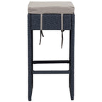 SAFAVIEH Outdoor Euda Bar Set (7-Piece) - 29Wx59Dx42H