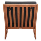 SAFAVIEH Outdoor Makaila Rocking Chair with Cushion - 26W x 31D x 38H