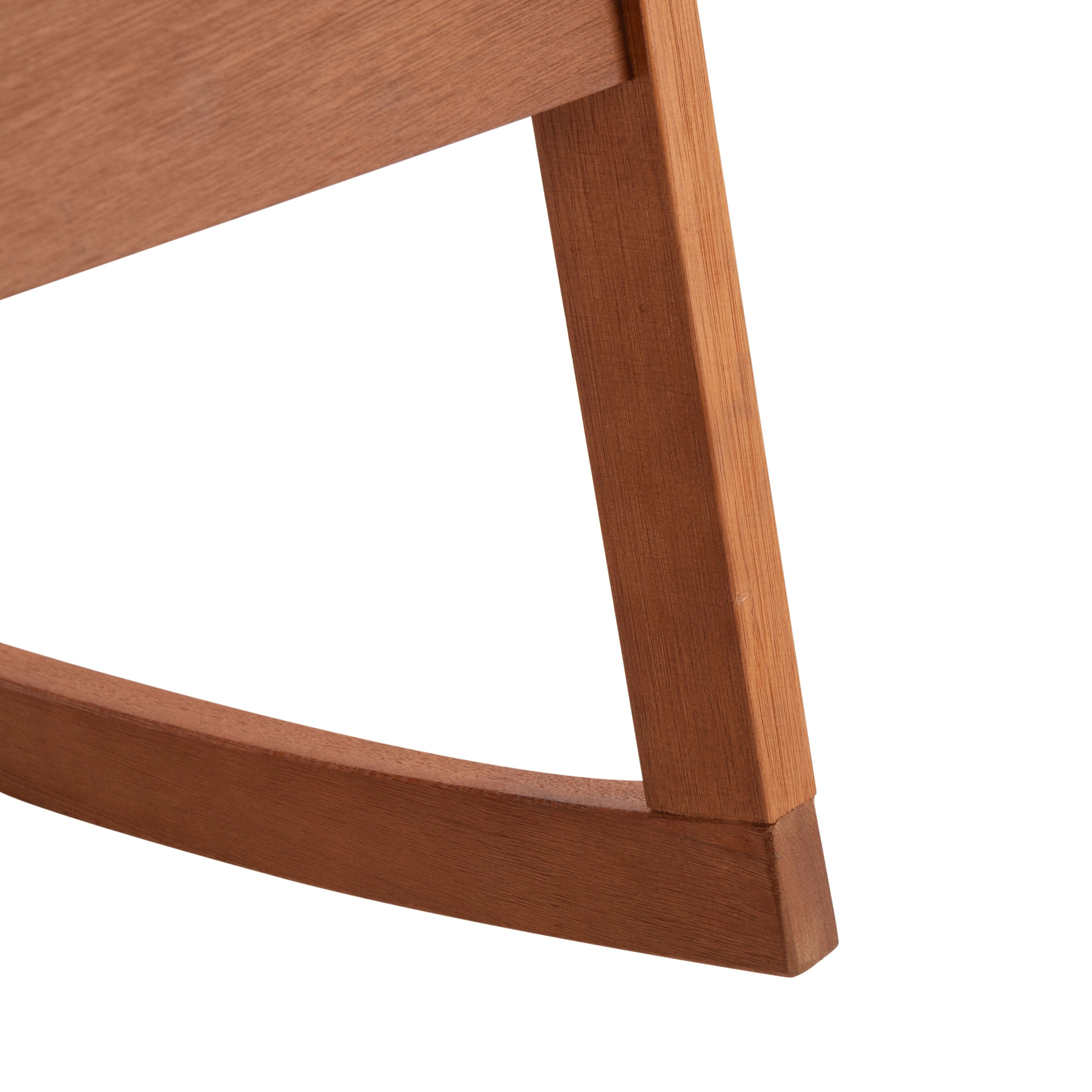 SAFAVIEH Outdoor Makaila Rocking Chair with Cushion - 26W x 31D x 38H