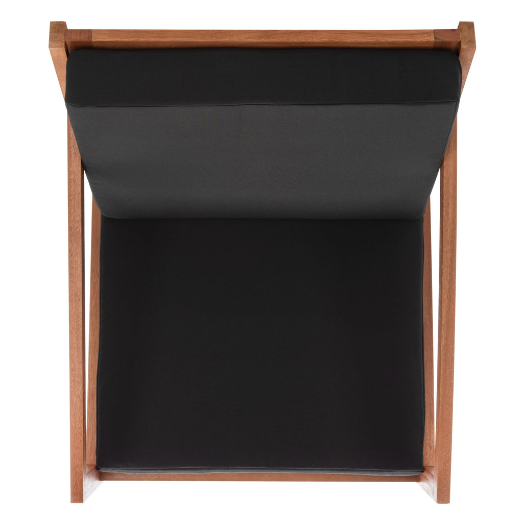 SAFAVIEH Outdoor Makaila Rocking Chair with Cushion - 26W x 31D x 38H