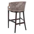 SAFAVIEH Virona Rattan 30-inch Bar Stool - 22.3 W x 20.5 L x 39 H - 22Wx21Dx39H