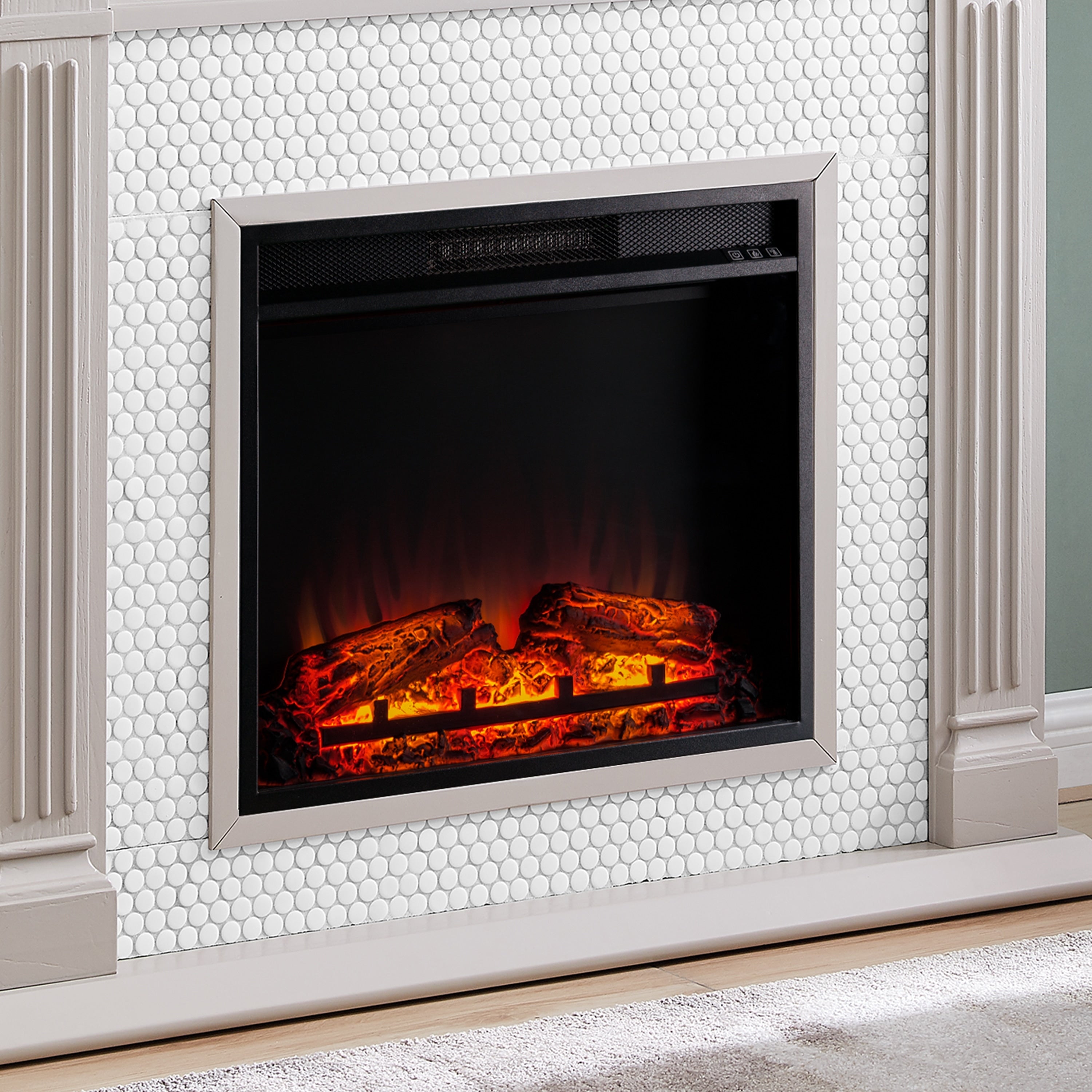 SEI Furniture 23 Base Electric Firebox Insert w/ Remote Control