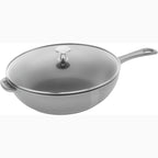STAUB Cast Iron 2.9-qt Daily Pan with Glass Lid