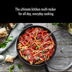 STAUB Cast Iron 2.9-qt Daily Pan with Glass Lid