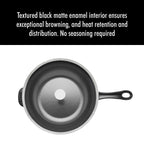 STAUB Cast Iron 2.9-qt Daily Pan with Glass Lid