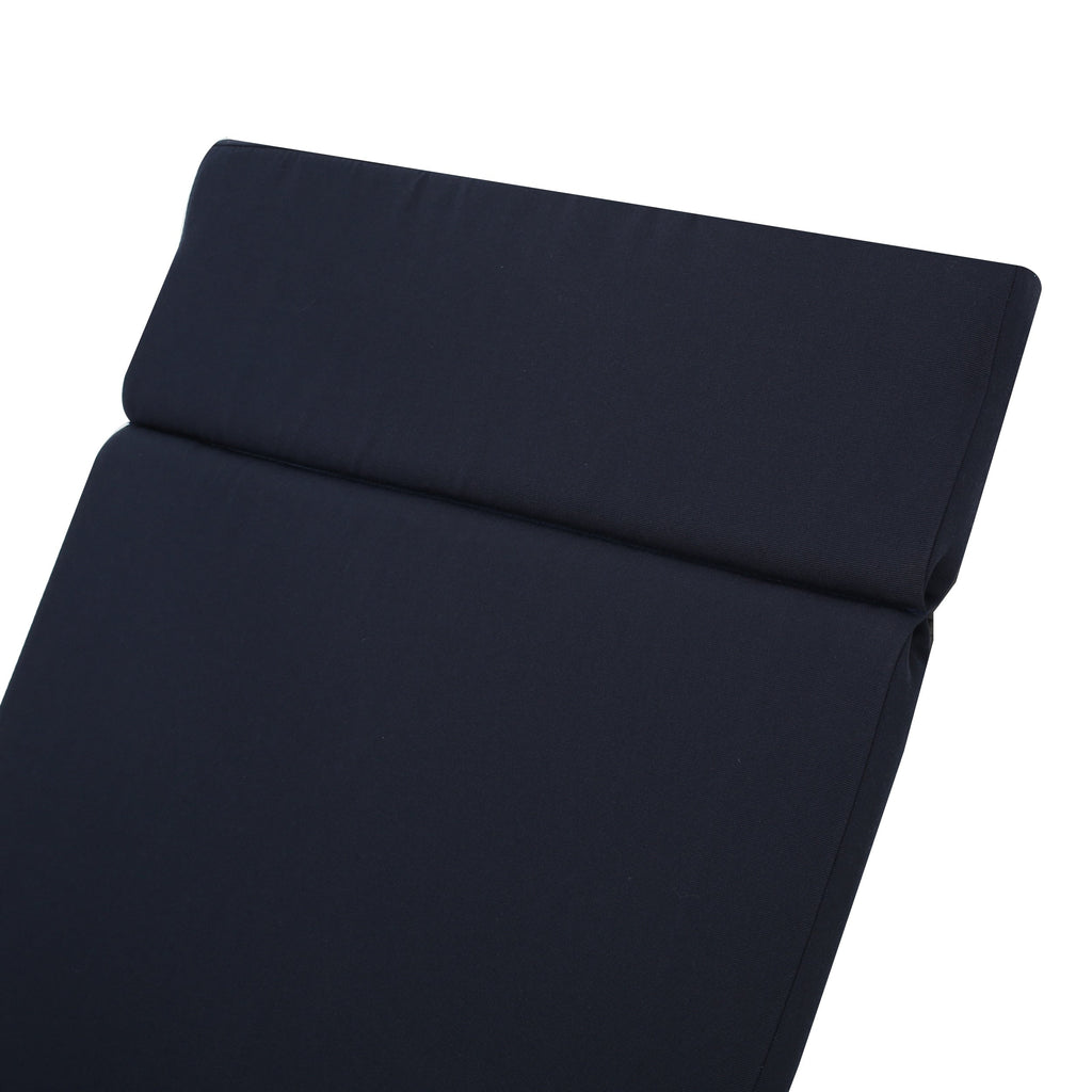 Salem Outdoor Cushion Set for Chaise Lounge - Cushions only (Set of 2) by Christopher Knight Home - 79.25L x 27.50W x 1.50H