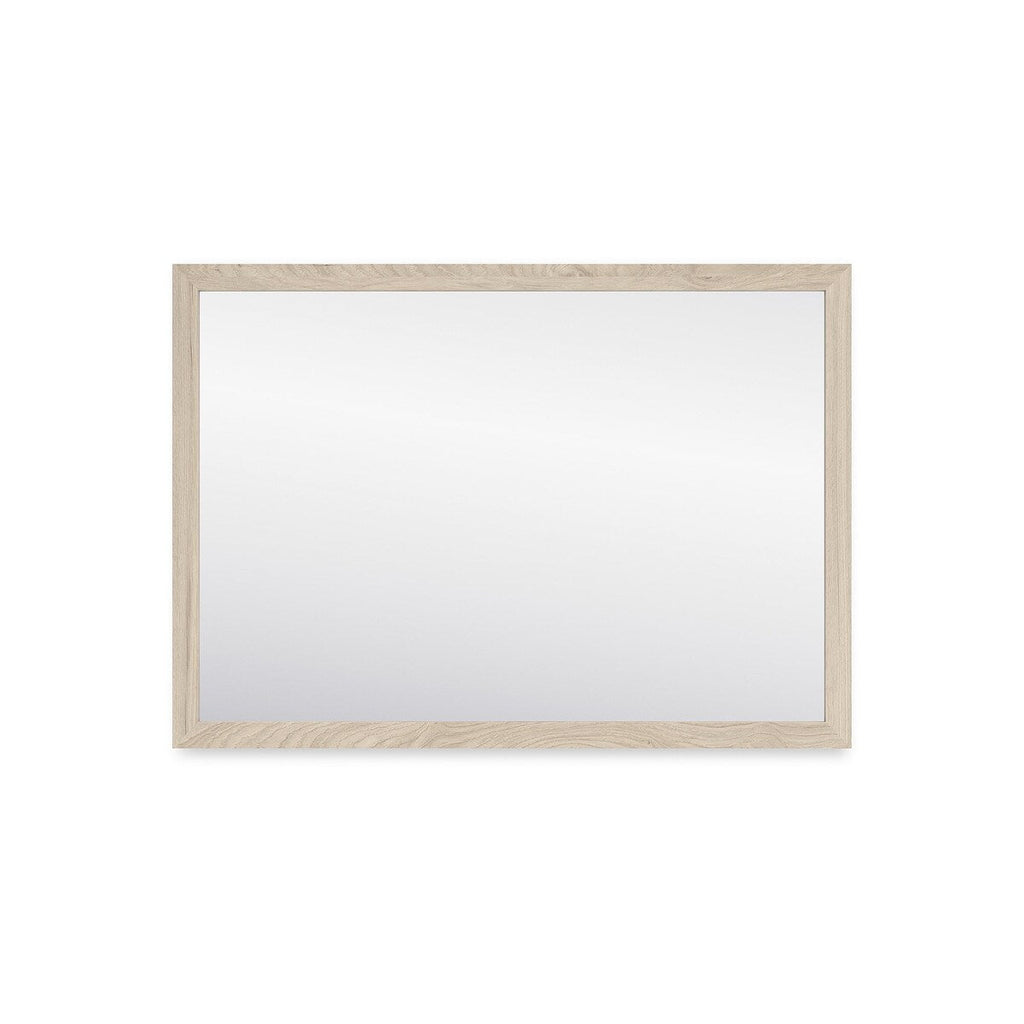 Signature Design by Ashley Cadmori Beige Bedroom Mirror - Brown - 38.86 W x 1.3 D x 27.68 H