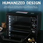 Simple Toaster Oven with 20Litres Capacity,Compact Size Countertop Toaster, Easy to Control with Timer-Bake-Broil-Toast Setting