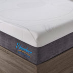 Slumber Solutions 8-inch Gel Memory Foam Choose Your Comfort Mattress
