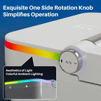 Smart Toilet, One Piece Bidet Toilet for Bathrooms,Modern Elongated Toilet with Warm Water,Dual Auto Flush,Foot Sensor Operation