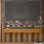 Solid Pine Wall Mounted Fireplace Mantel Floating Shelf