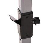 Soozier Steel 2-piece Height Adjustable Barbell Squat Rack/Bench Press - N/A