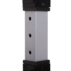 Soozier Steel 2-piece Height Adjustable Barbell Squat Rack/Bench Press - N/A