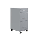 Space Solutions 18 Deep 3 Drawer Metal File Cabinet