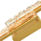 Stagger Integrated LED Brass Vanity Light