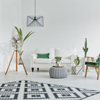 Star Fans Star Tripod 16-inch Stand Fan with Wooden Legs