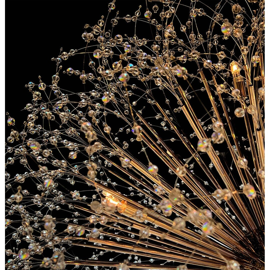 Starburst Chandelier 47 Wide Crystal Lighting Fixture