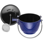 STAUB Cast Iron 1-qt Round Tea Kettle