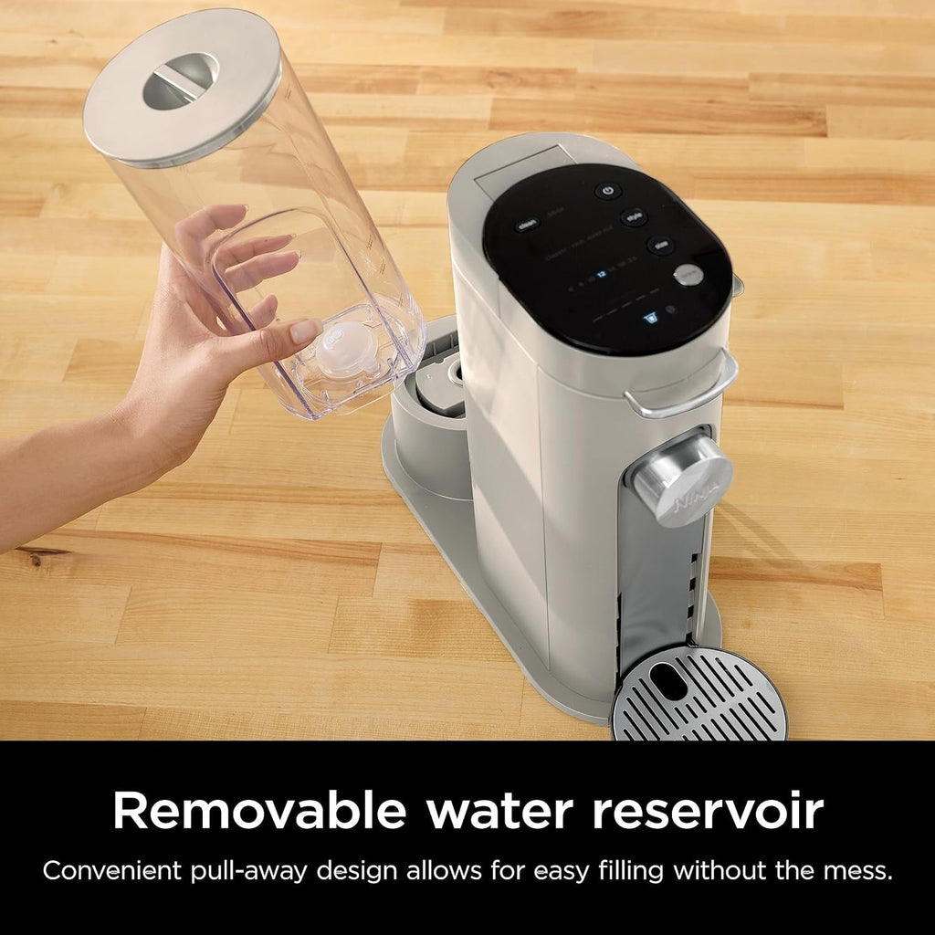 Stone Single-Serve Coffee Maker, K-Cup Compatible, 56oz Reservoir, Grounds Brewing, Iced Coffee