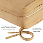 Sunbrella 2-Piece Premium Deep Seat Outdoor Cushion Set