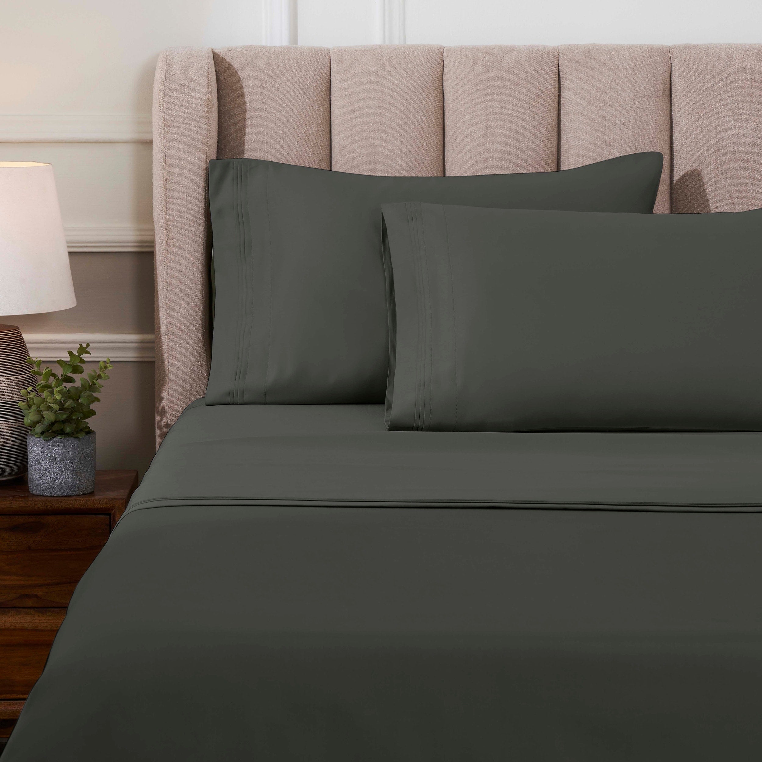 Superior Egyptian Cotton 1000 Thread Count Deep Pocket Solid Sheet Set