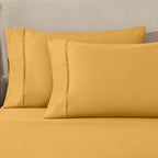 Superior Egyptian Cotton 1200 Thread Count Eco-Friendly Solid Sheet Set