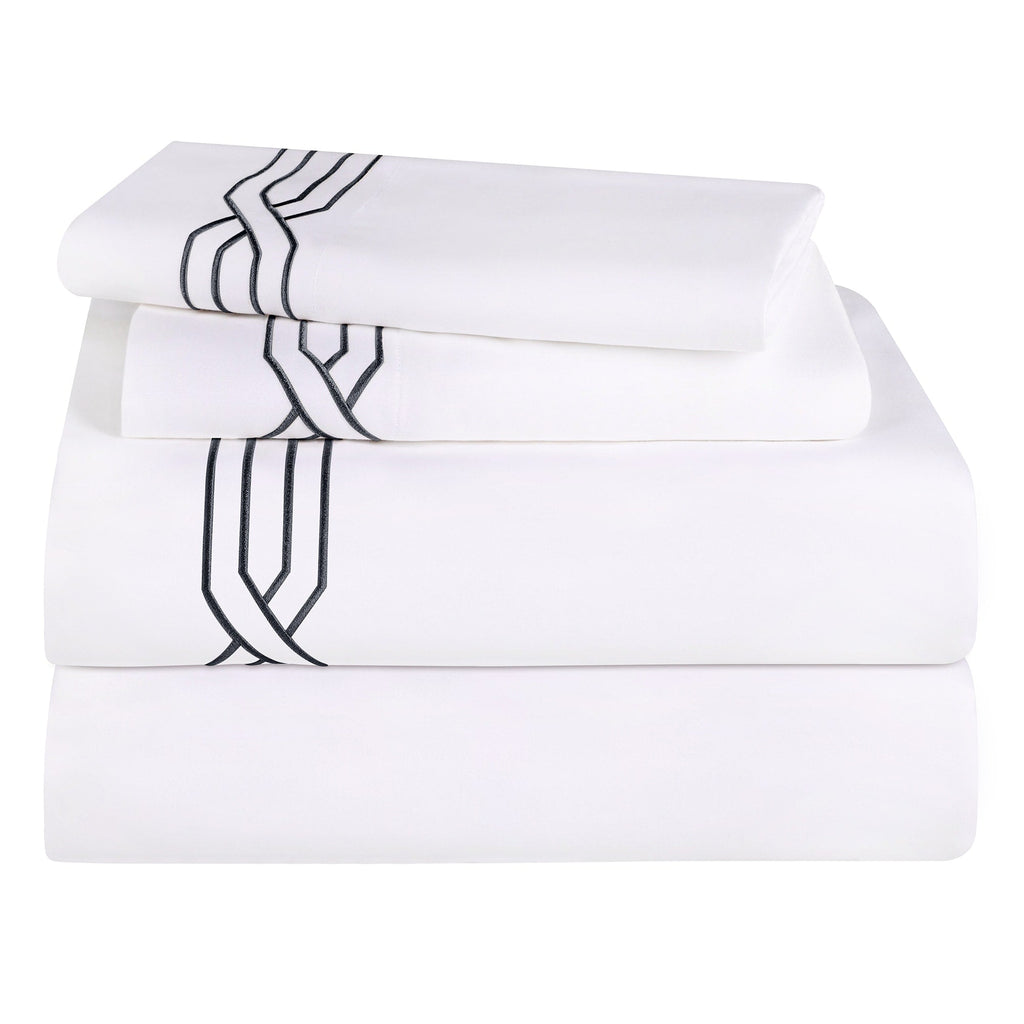 Superior Egyptian Cotton 1200 Thread Count Eco-Friendly Solid Sheet Set