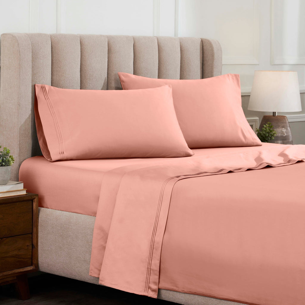 Superior Egyptian Cotton 1500 Thread Count Deep Pocket Solid Sheet Set