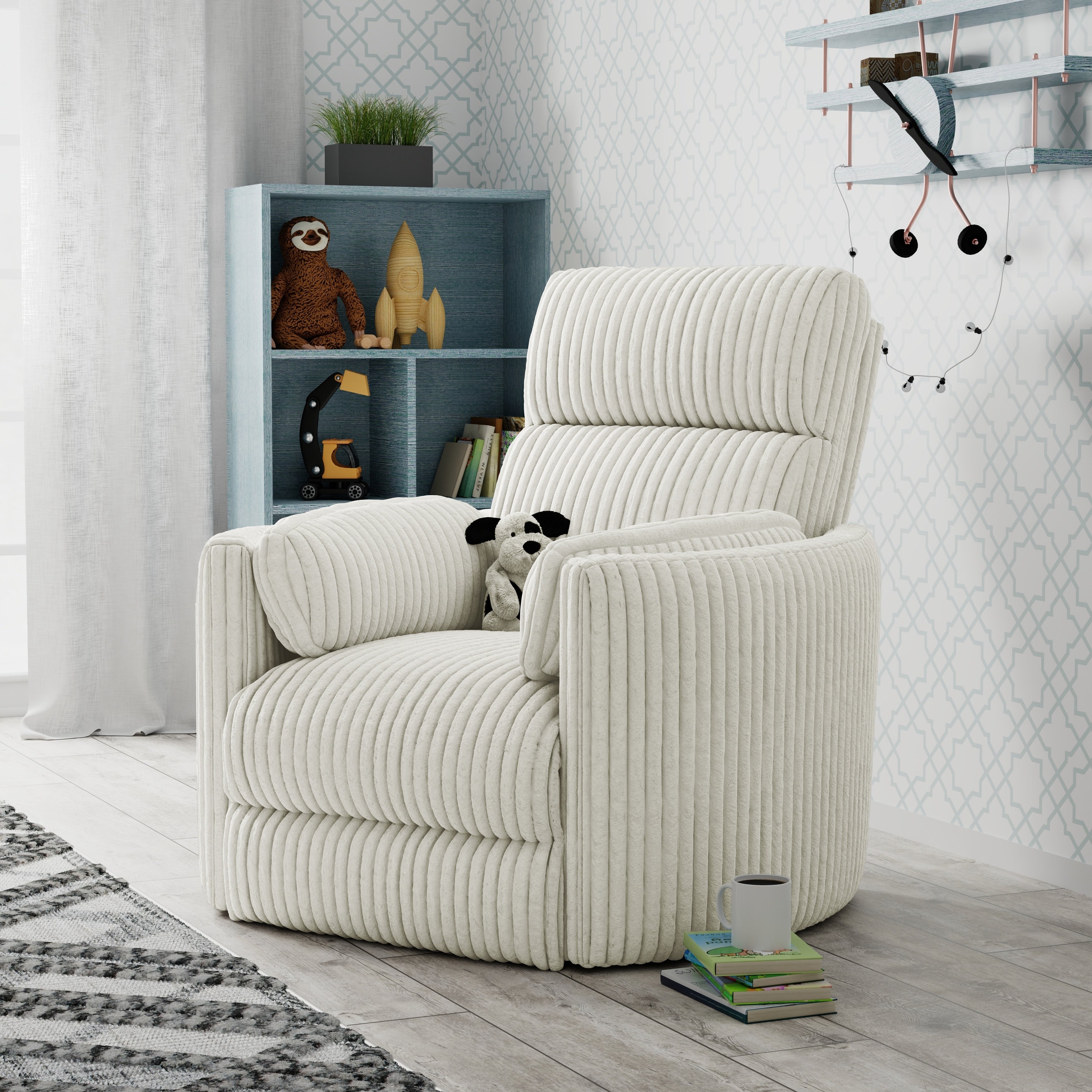 Fairview Home Swivel Power Glider Recliner