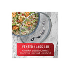 T-fal Platinum Nonstick Cookware Set with Induction Base, Unlimited Cookware Collection, 12 piece