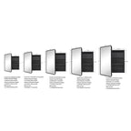 TEHOME Farmhouse Recessed Metal Bathroom Medicine Cabinets with Mirror