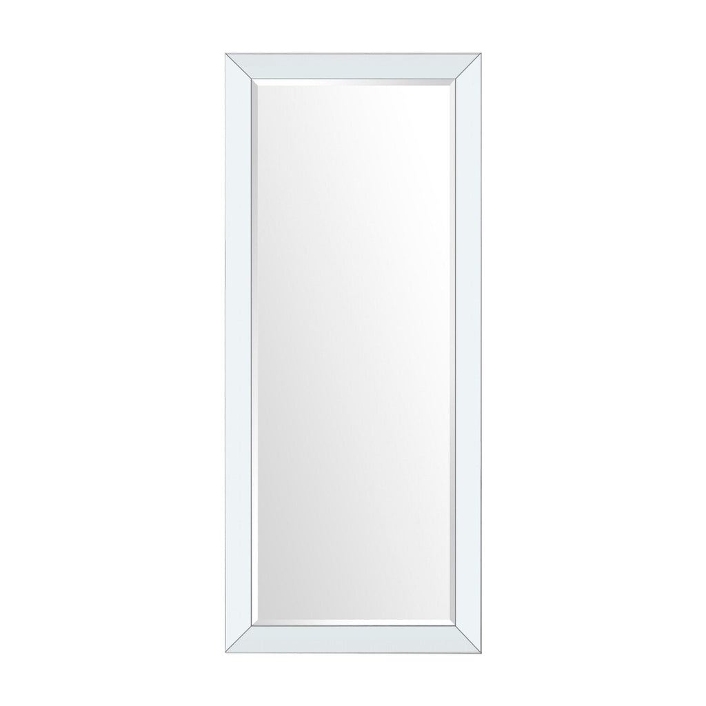 Tall Beaded Full-Length Mirror - Oversized Full Body Mirror, Free Standing or Wall Mounted