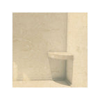 Transolid Studio 14-In X 14-In Solid Surface Wall-Mount Corner Shower Seat - 14.5 x 14.25 x 3