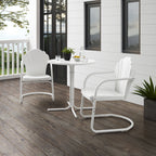 Crosley Tulip 3Pc Outdoor Bistro Set - 98 W x 29 D x 32.88 H