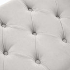 Upholstered Storage Bench Arm Bench Entryway Bench with Tufted Flip Top 50.4 Inches