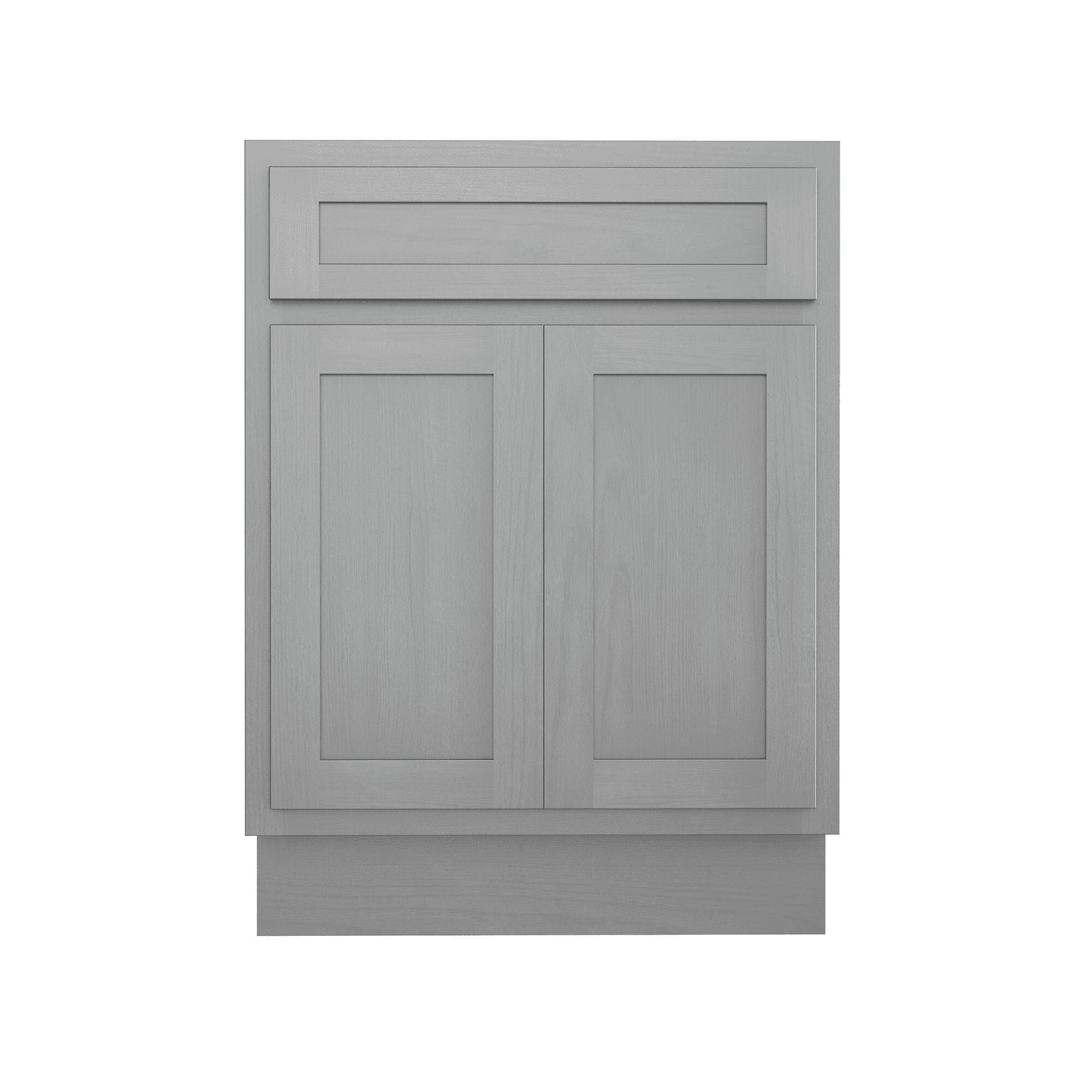 Vanity Art 24-inch Solid Wood Single Sink Bathroom Vanity Cabinet