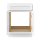 Vanity Art 24-inch Solid Wood Single Sink Bathroom Vanity Cabinet