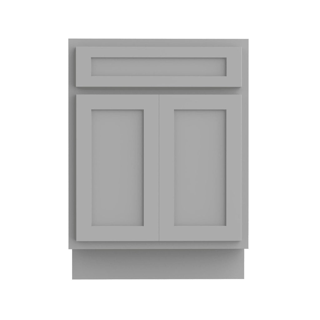 Vanity Art 24-inch Solid Wood Single Sink Bathroom Vanity Cabinet