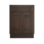 Vanity Art 24-inch Solid Wood Single Sink Bathroom Vanity Cabinet